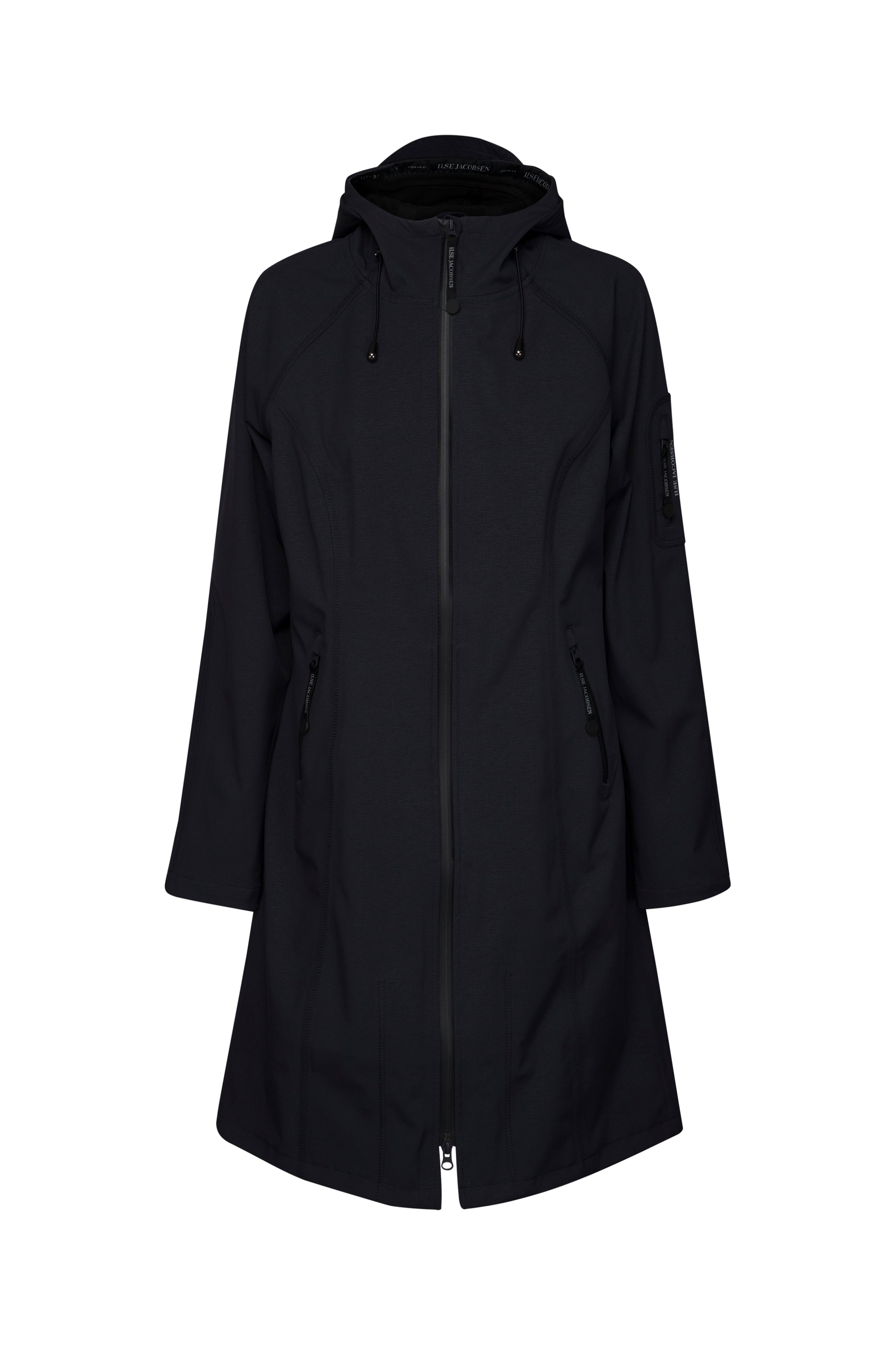 Long Raincoat 37L Black The Longship